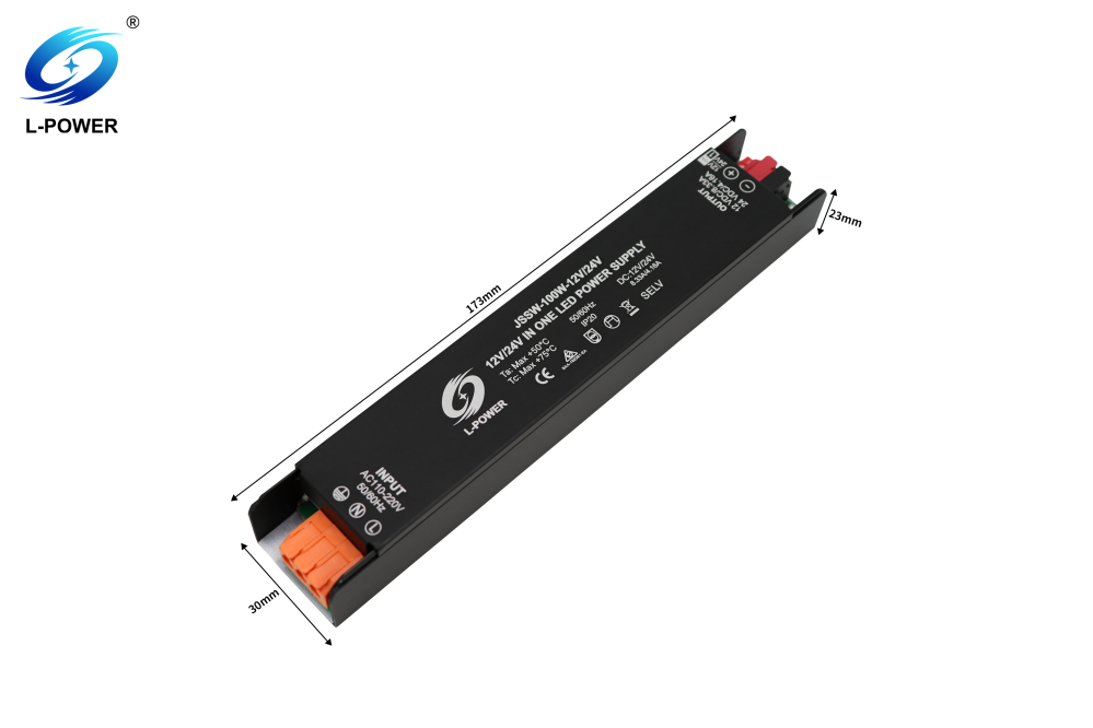 12V/24V一键切换黑金刚LED电源