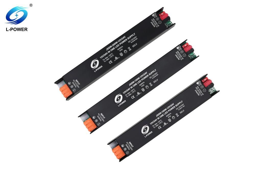 12V/24V一键切换黑金刚LED电源